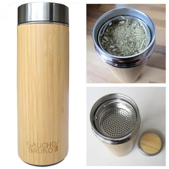 Bambus Tea Infuser flaske T38