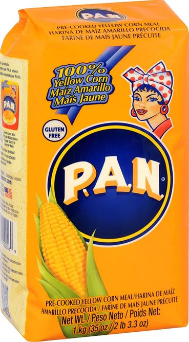 Hovedbilde PAN Yellow Mais Flour (Orange)10x1kg 