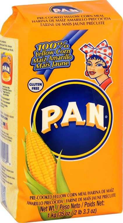 PAN Yellow Mais Flour (Orange)10x1kg 