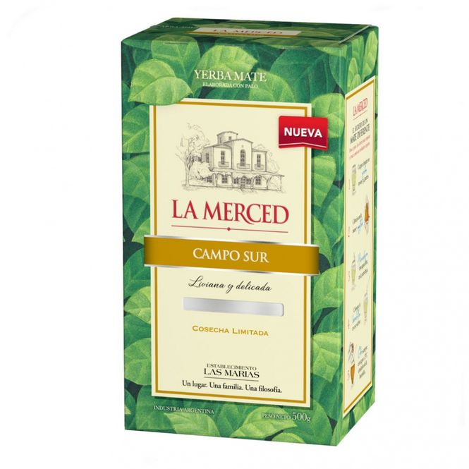 Hovedbilde La Merced Campo Sur Yerba Mate 6x500g 
