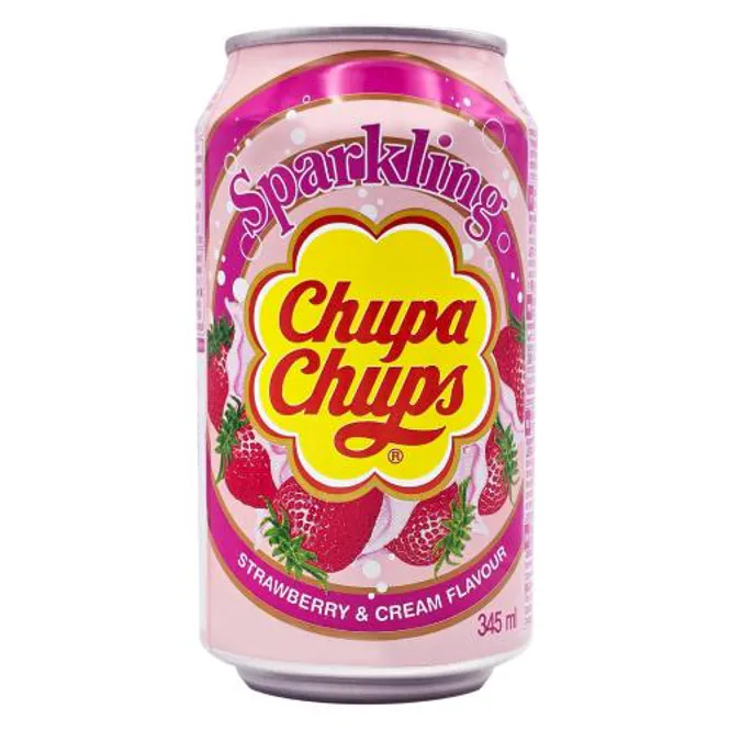 Hovedbilde Chupa Chups Strawberry & Cream 24x345ml