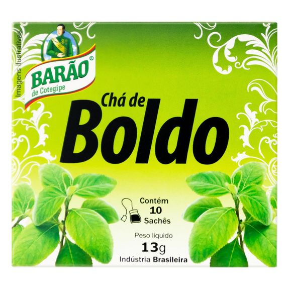 CHÁ BOLDO BARÃO TEPOSER 10x13g