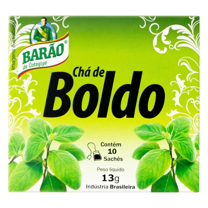 Hovedbilde CHÁ BOLDO BARÃO TEPOSER 10x13g