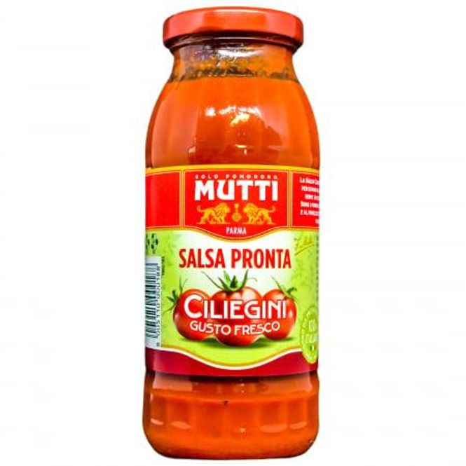 Hovedbilde Mutti Salsa Pronta Ciliegini 12x300gr