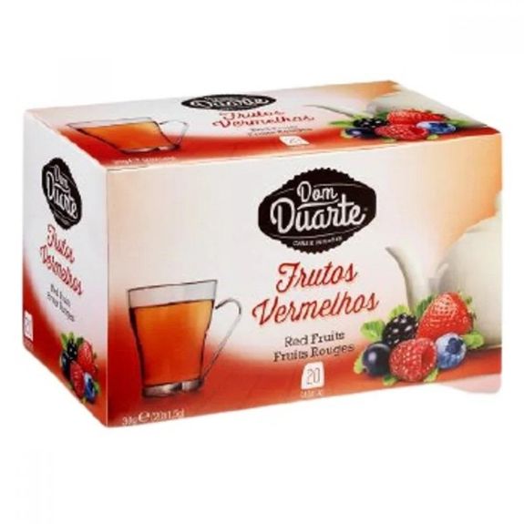 CHÁ  Røde Bær - Frutos Vermelhos Dom Duarte 8x20 Teposer