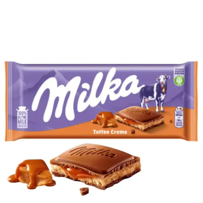 Hovedbilde Milka Toffee Cream 23x100g