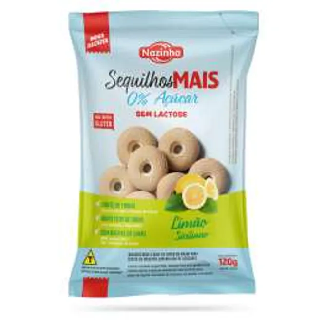 Hovedbilde Nazinha Siciliano Sitronkaker, sukkerfrie, 12x120 g 