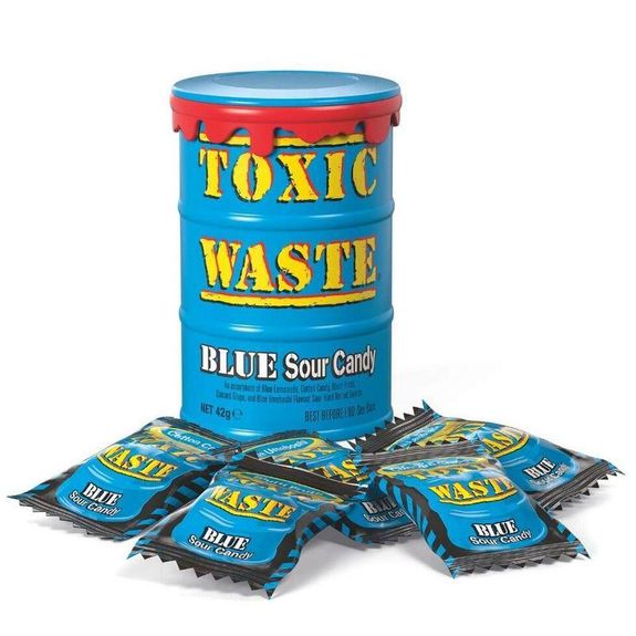 Toxic Waste Sour Blue 12stk