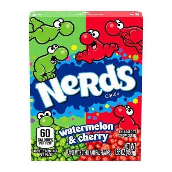 Nerds Watermelon & Cherry 36x46,7g