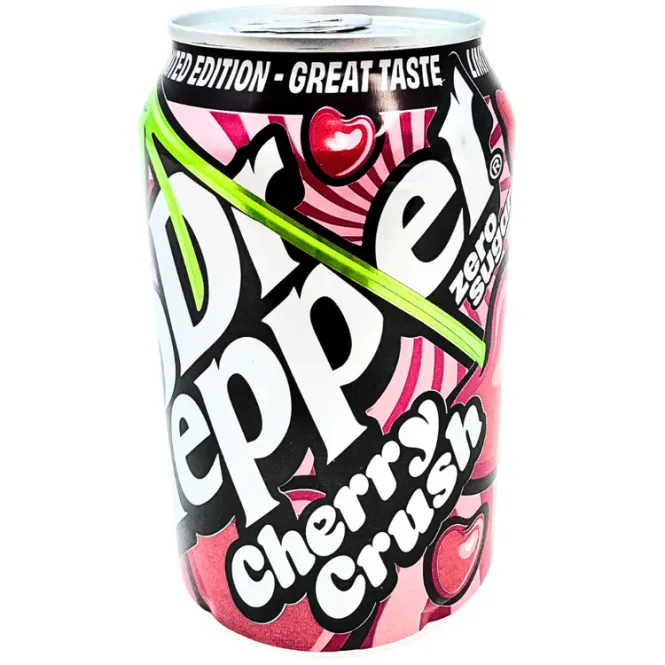 Hovedbilde Dr Pepper Zero Cherry Crush 24x330ml