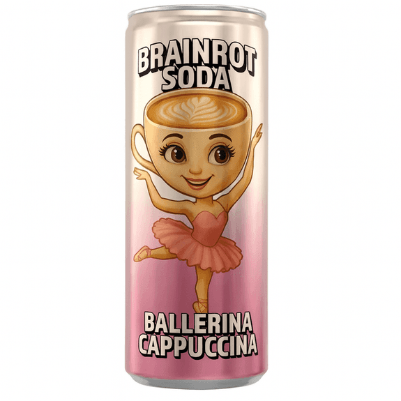Brainrot Soda Ballerina Cappuccina 24x250ml