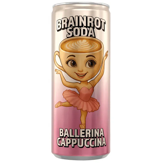 Hovedbilde Brainrot Soda Ballerina Cappuccina 24x250ml