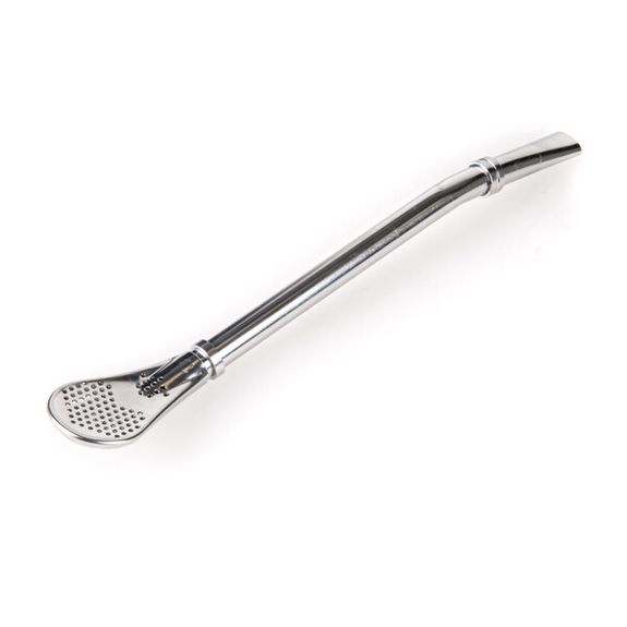 Bombilla Cuchara 15.5cm SILVER 50stk
