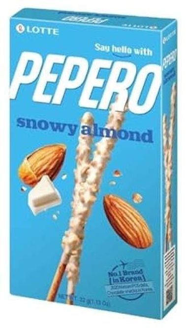 Hovedbilde LOTTE  Pepero Snowy Almond 40x32g