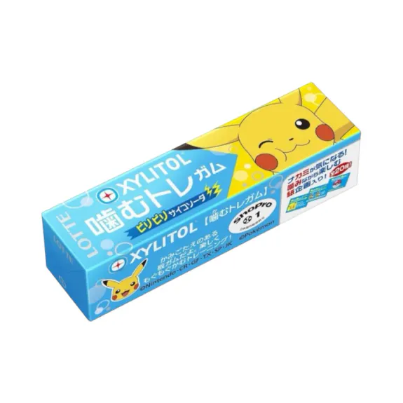 Lotte Xylitol Chew Biribiri Psycho Soda Gum 15x26g