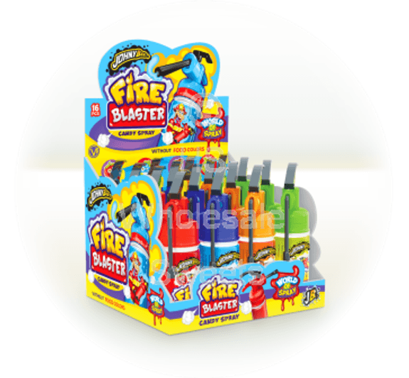 Johny Bee Fire Blaster Candy Spray  1x16