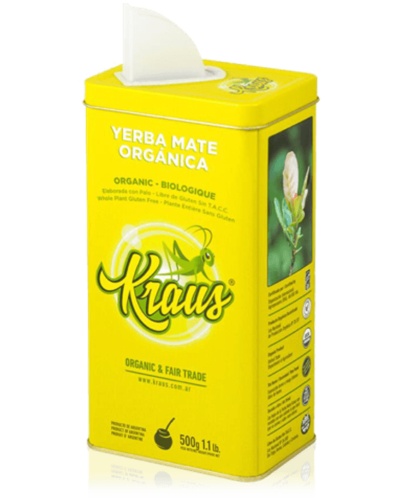 Kraus Organic Yerba Mate Metalboks 10x500g 